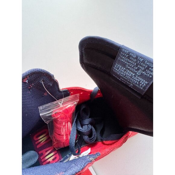 NIB 2015 NIKE Air Jordan 1 Retro High OG David Letterman Red Sneakers, Size 10.5 - Picture 12 of 16